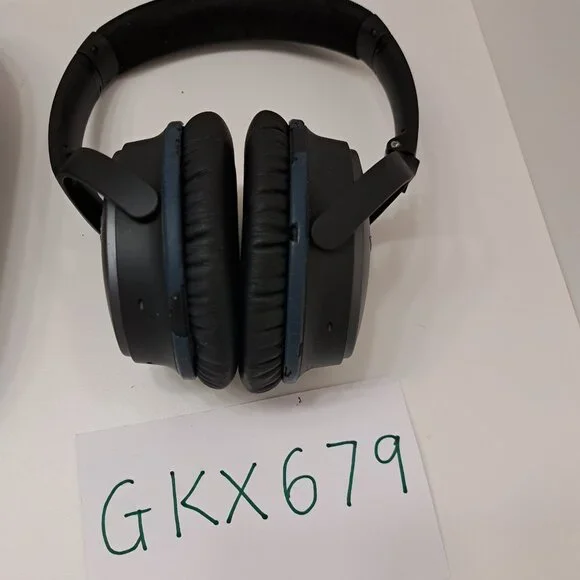 Bose QuietComfort 25 Noise Cancelling Headphones Wired QC25 - Black Over-Ear Headphones